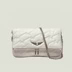 Shona - Dames Crossbody Tas met Vleugel Embleem & Ster Quilting