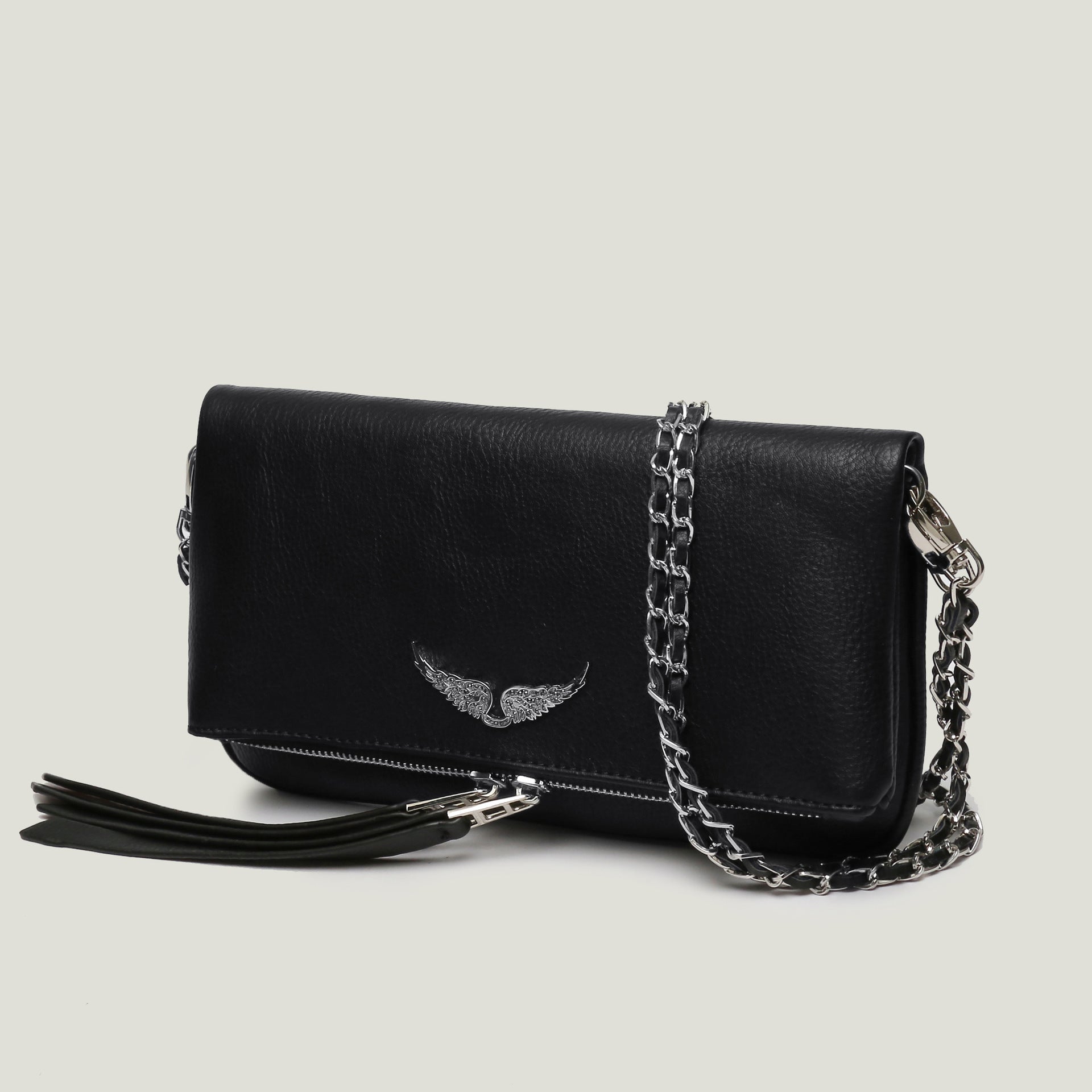Shona - Dames Crossbody Tas met Vleugel Embleem & Ster Quilting