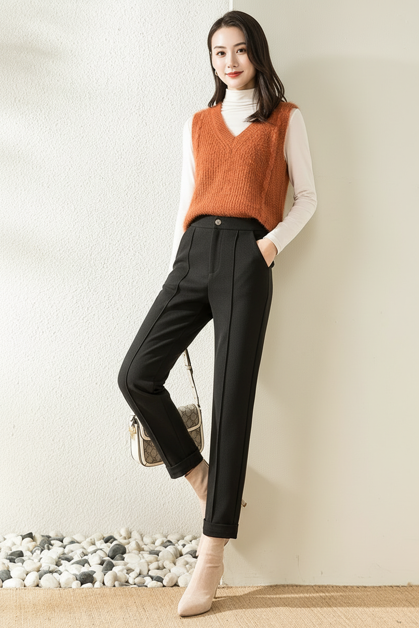 Pantalon / Hoog Taille / Dames / All-Season