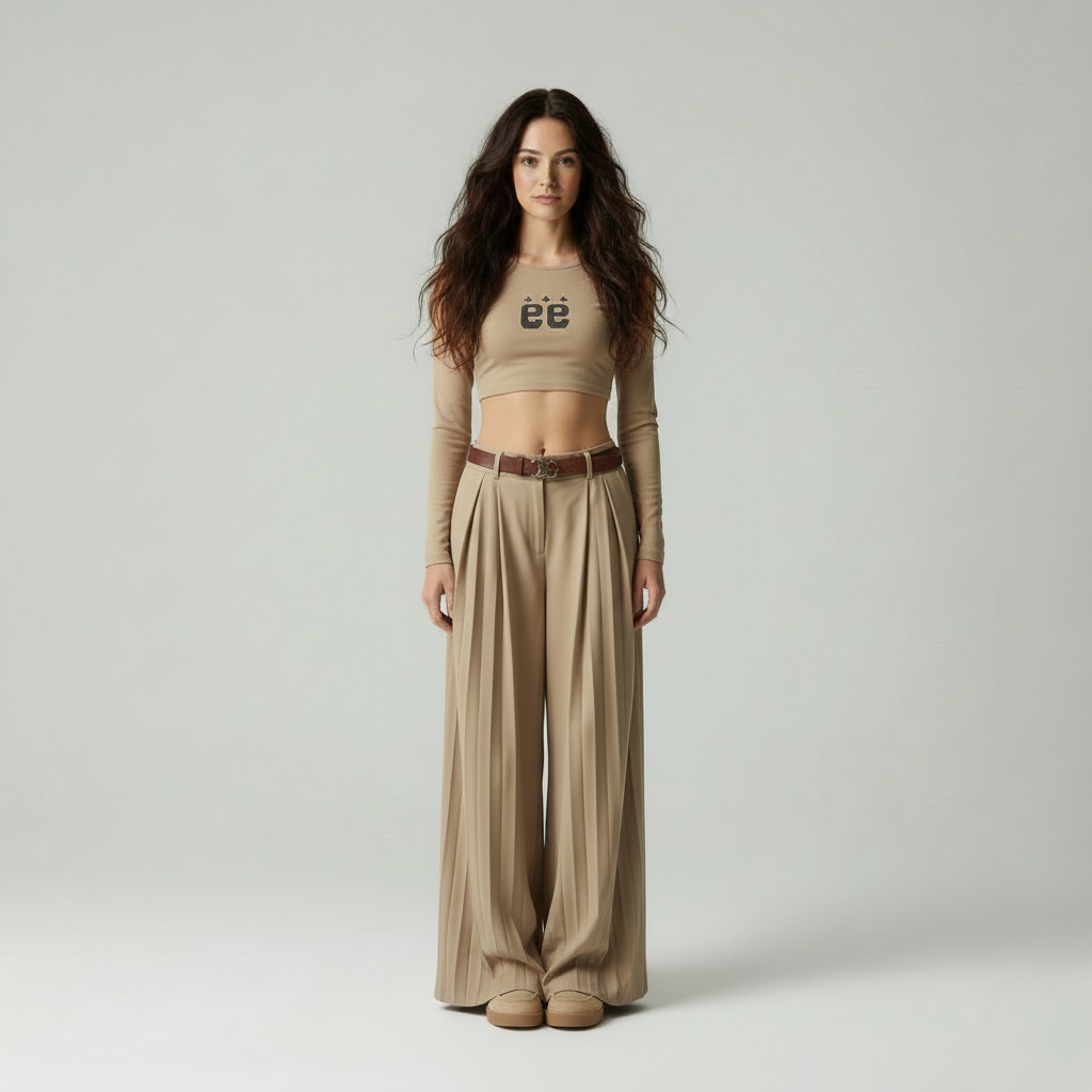 Palazzo Chic - Moderne Vrouwen Elegante Wijde Pijpen Broek