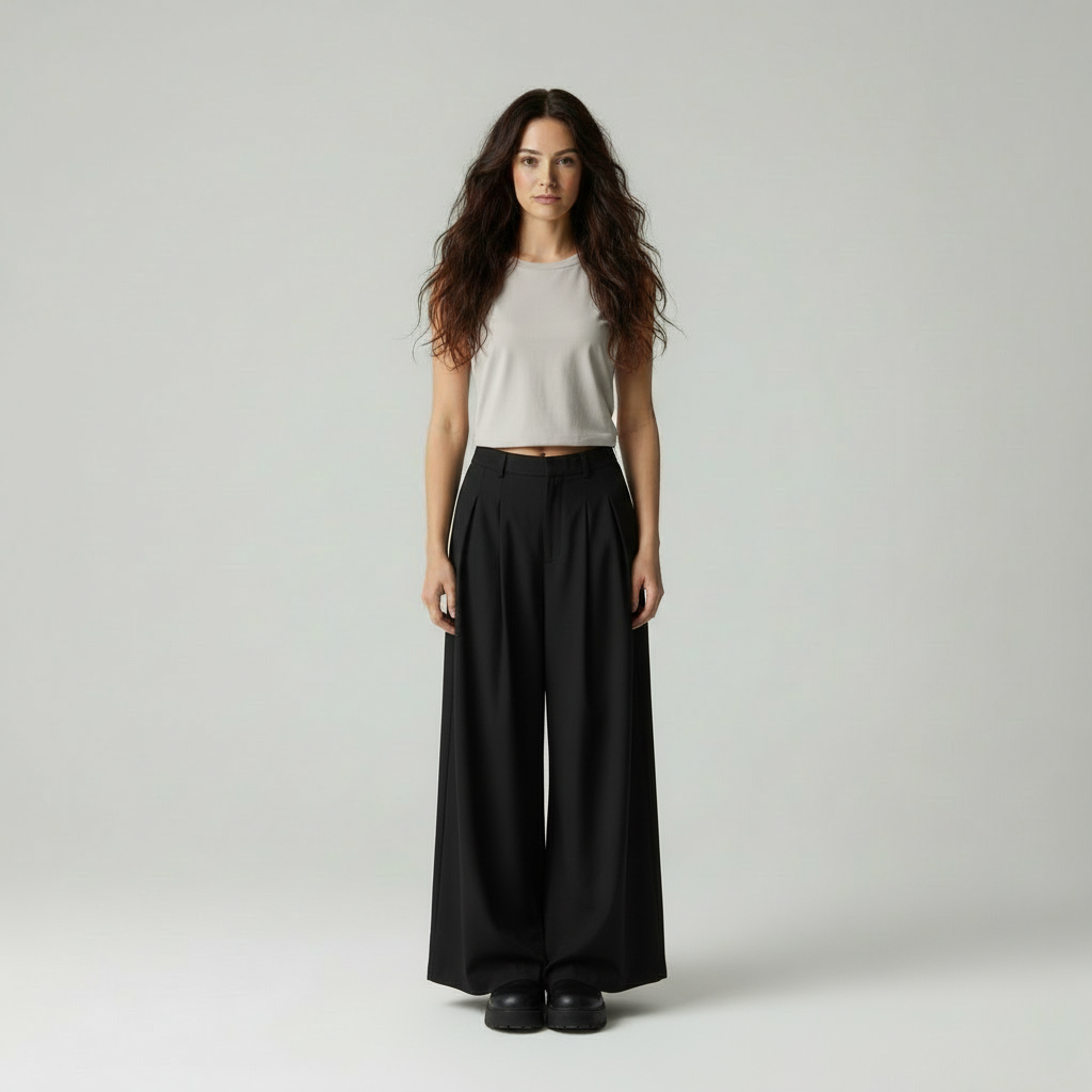 Palazzo Chic - Moderne Vrouwen Elegante Wijde Pijpen Broek