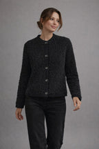 Leslye - Dames Teddy Textuur Cardigan