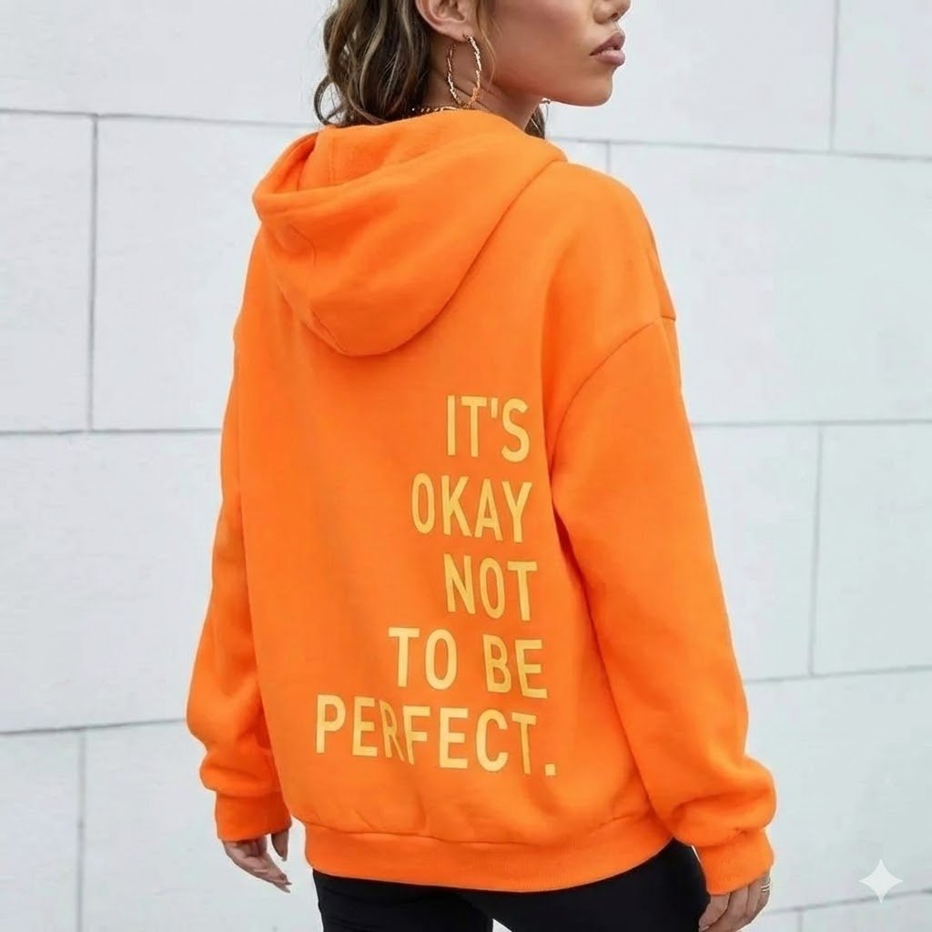 Marybeth - Dames Hoodie met Inspirerende Gouden Tekst