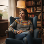 Cailyn - Dames Trui met Fair Isle-geïnspireerd Geometrisch Patroon
