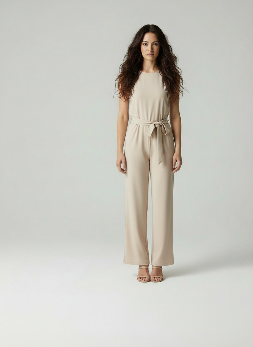 Tilda - Dames Elegante Jumpsuit met Ruffled Cap Mouwen