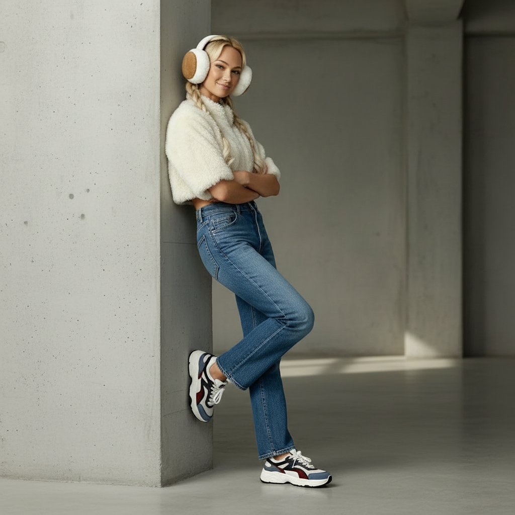 Analia - Dames Pluche Faux Bont Oorwarmers