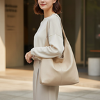 Suzann - Dames Slouchy, Ongestructureerd Silhouet Hobo Tas