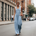 Isabela - Dames Jumpsuit met wijde pijpen