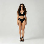 Sueann - Dames Deep V-neck design met rugsluiting Bralette