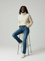Gayla - Dames Chunky gebreide coltrui Trui