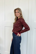 Citlaly - Dames Top met Volledige Pailletten