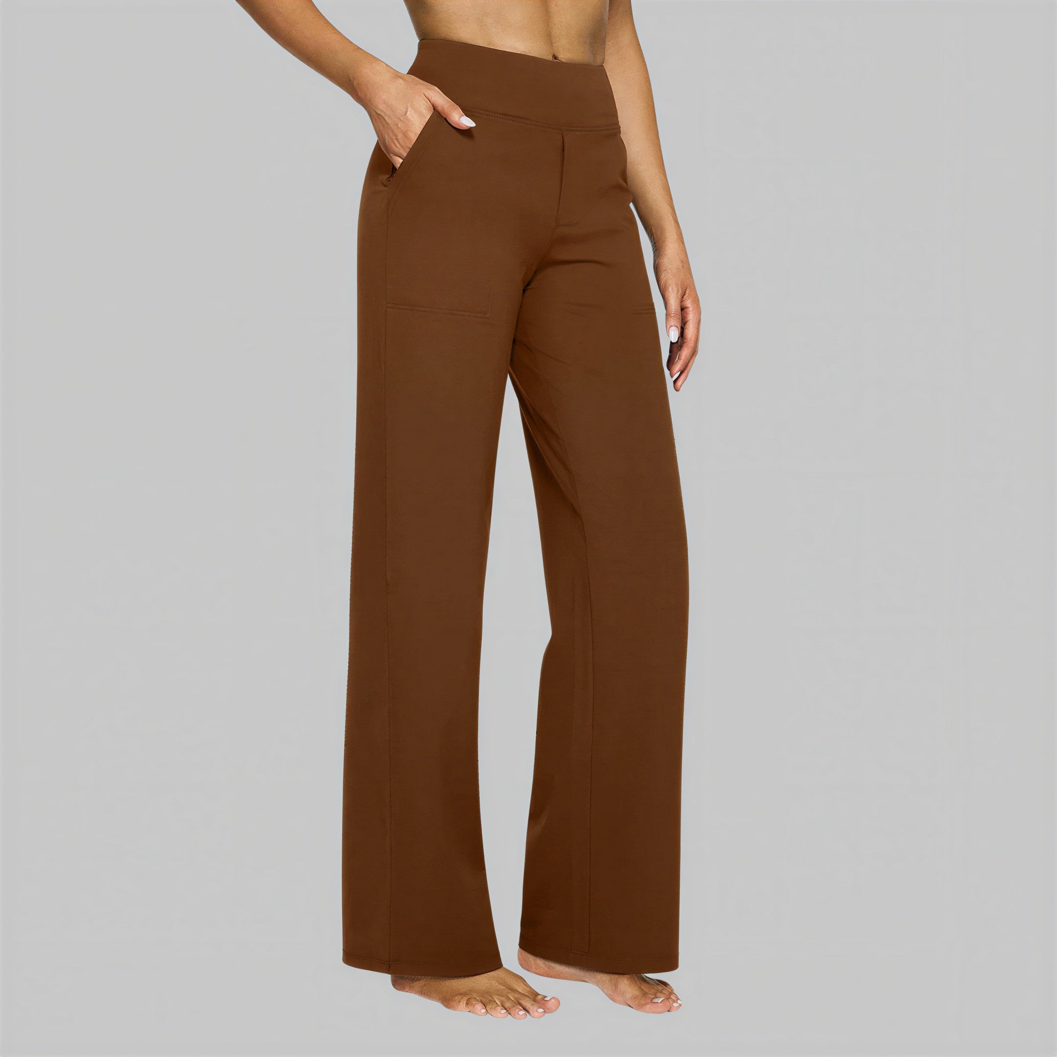 Vivian - Vrouwen Wijdvallend Silhouet Broek