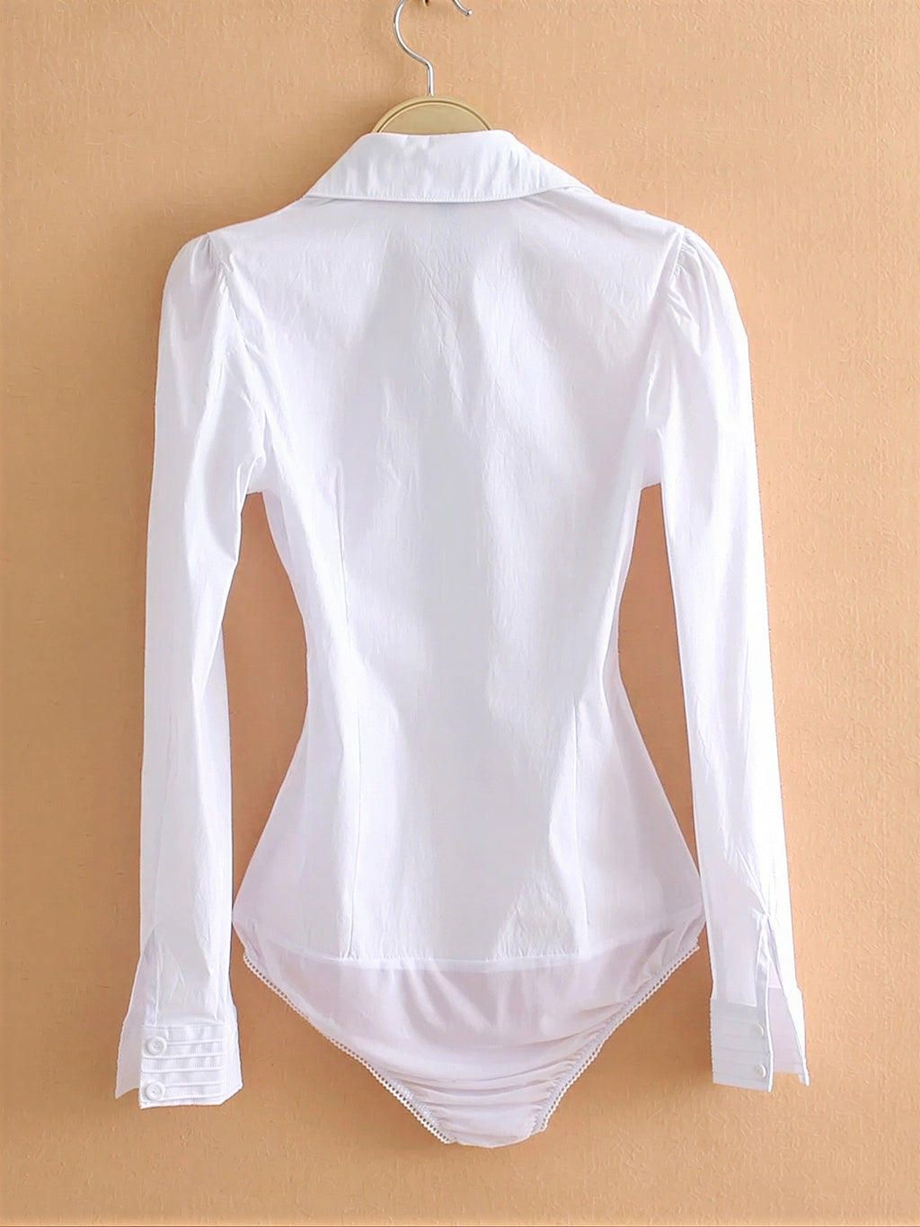 Evelynn - Vrouwen Geïntegreerd Body-ontwerp Bodysuit Blouse