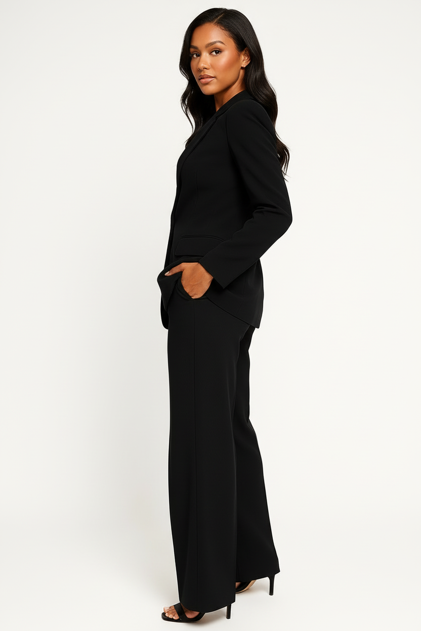 Lakendra - Dames Pakkenset met Diepe V-hals Blazer