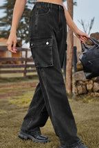 Carrie - Young adults and fashion-conscious individuals Multiple cargo pockets and corduroy texture Cargo Pants