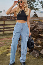 Carrie - Young adults and fashion-conscious individuals Multiple cargo pockets and corduroy texture Cargo Pants