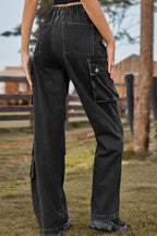 Carrie - Young adults and fashion-conscious individuals Multiple cargo pockets and corduroy texture Cargo Pants