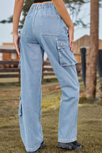 Carrie - Young adults and fashion-conscious individuals Multiple cargo pockets and corduroy texture Cargo Pants
