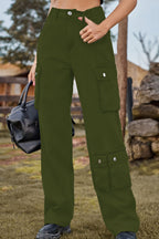Carrie - Young adults and fashion-conscious individuals Multiple cargo pockets and corduroy texture Cargo Pants
