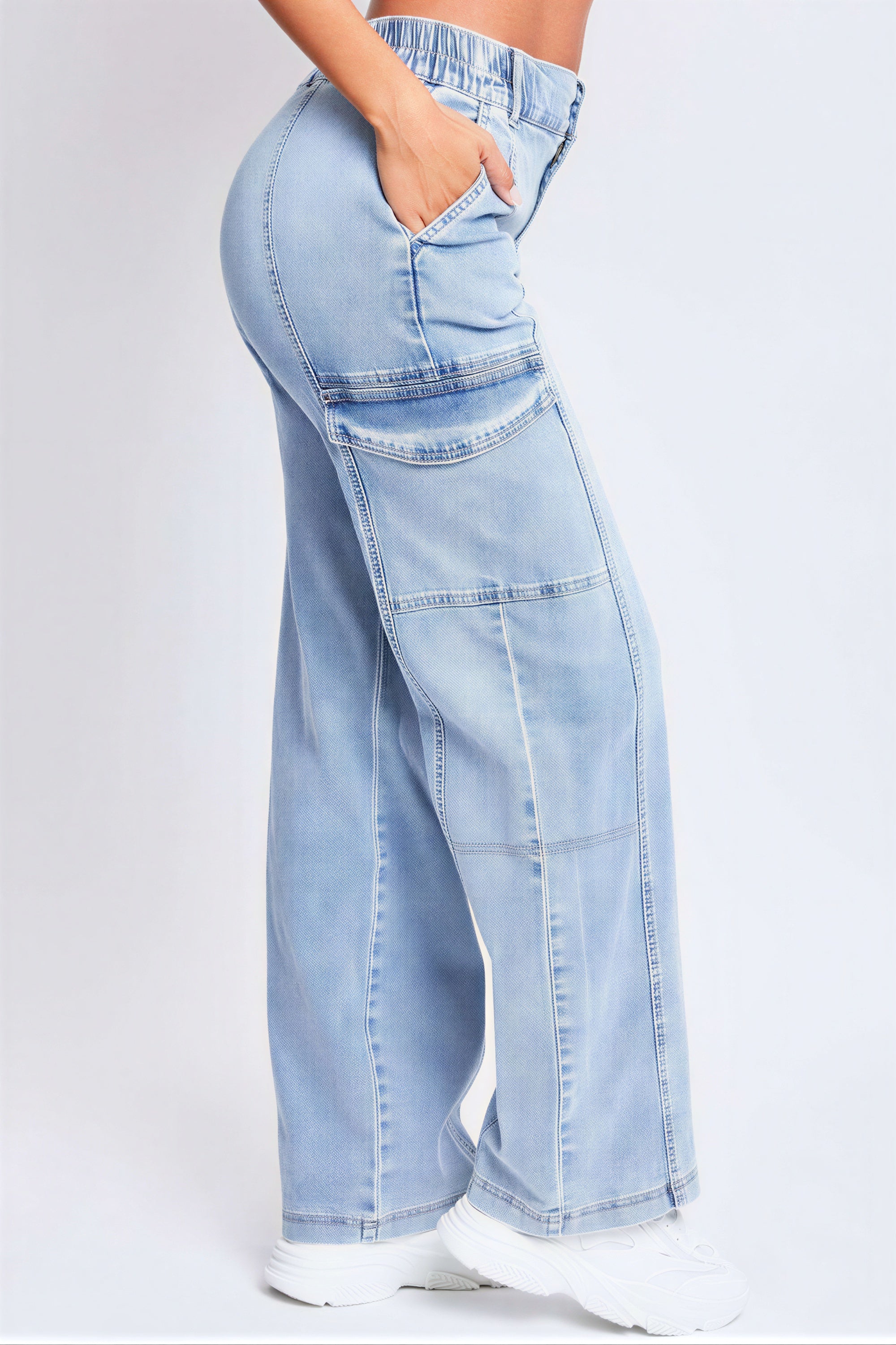 Emberly - Women Multiple utility pockets and baggy fit Cargo Pants