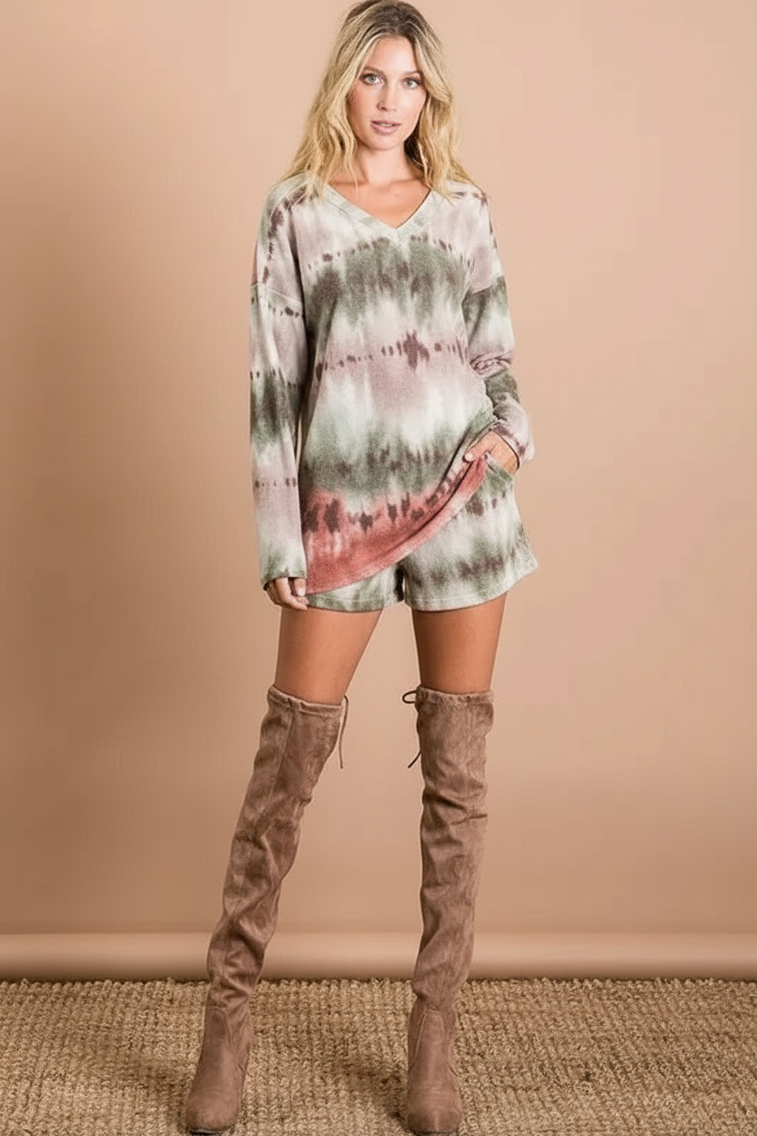 Cheryll - Vrouwen Tie-dye Top