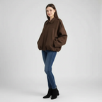 Yessenia - Women Gathered hem and cuffs with voluminous sleeves Jacket