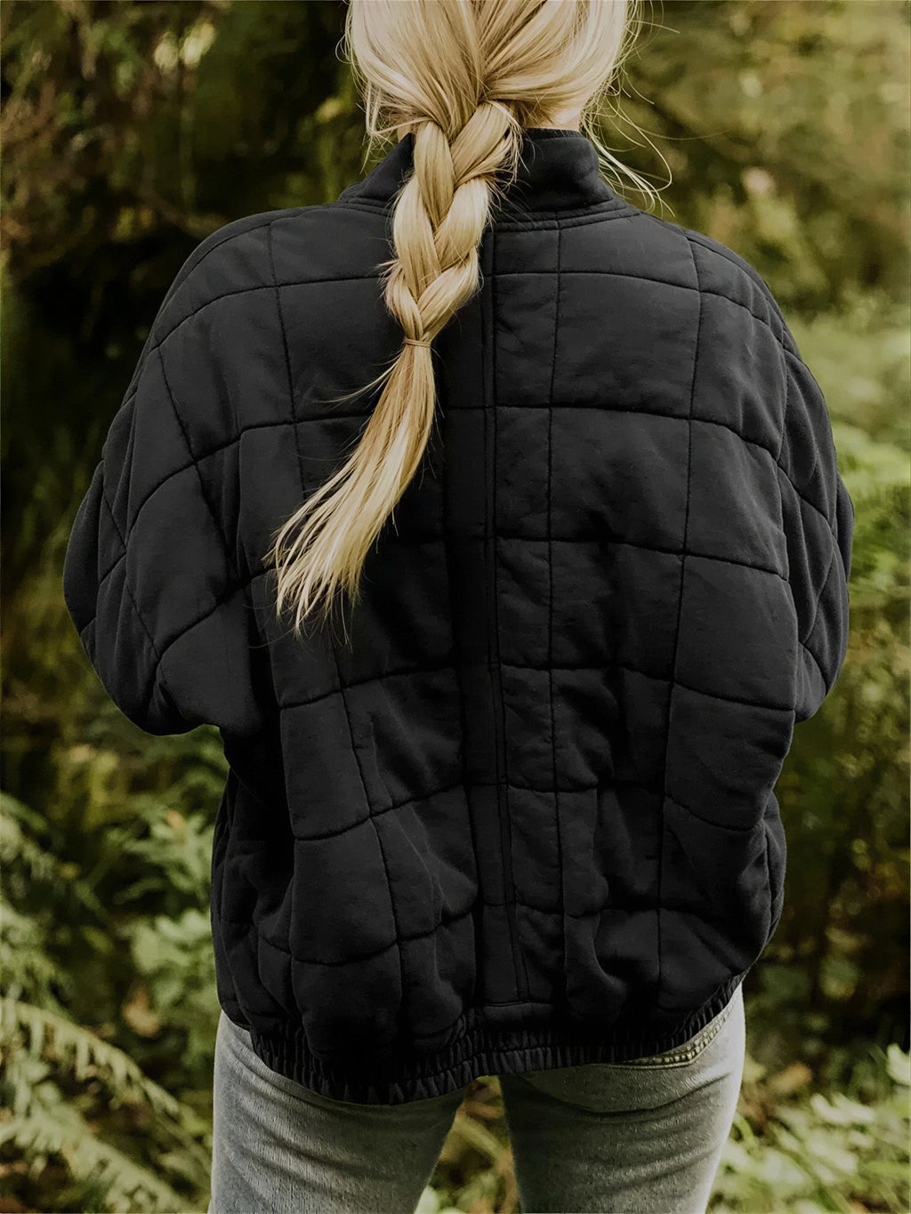 Aranza - Vrouwen diamantsteek patroon Jas