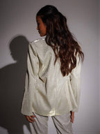 Lanna - Fashion-forward statement seekers All-over glitter Suit Set