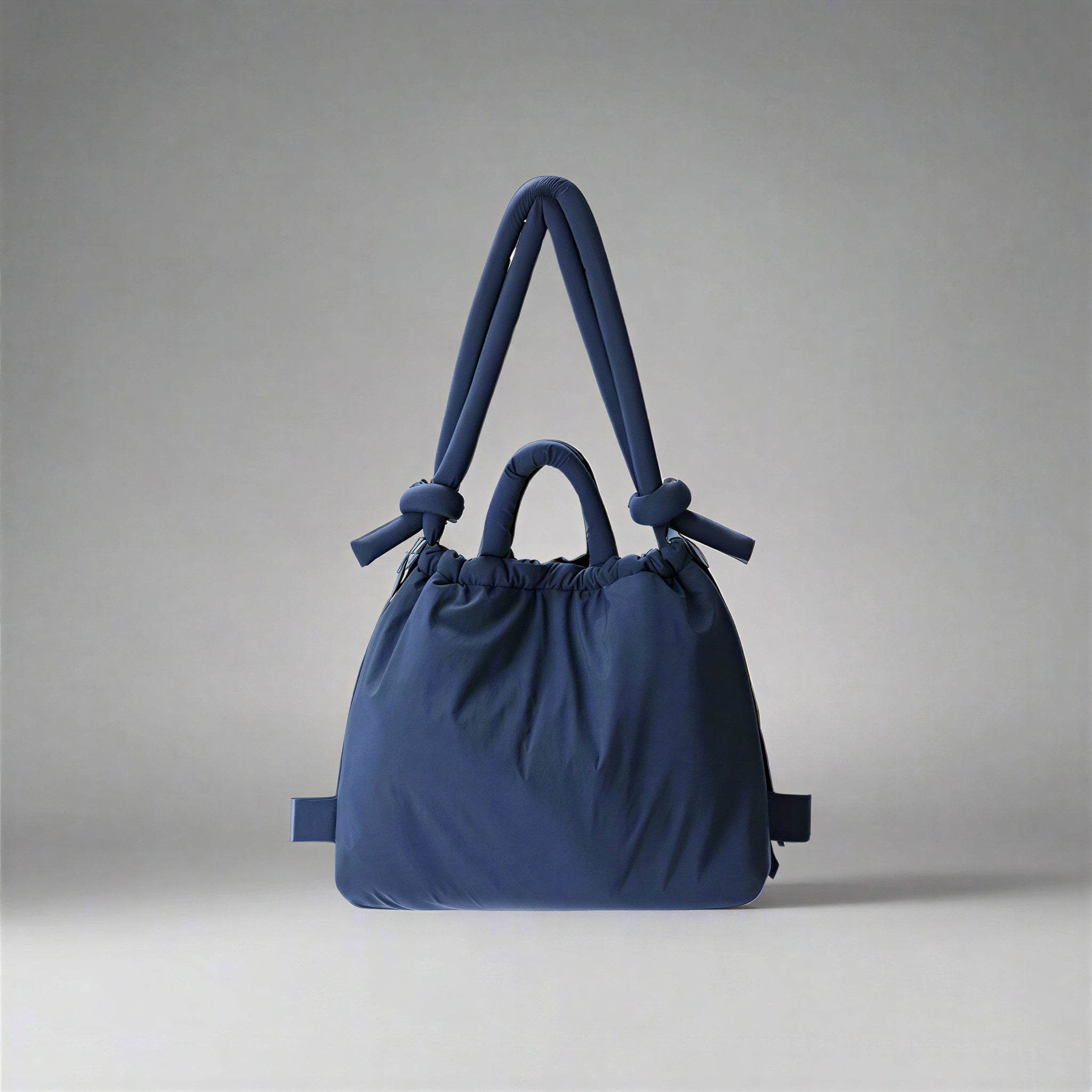 Caroline - Fashion-conscious individuals Knotted top handles and drawstring closure Tote Bag