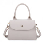 Karren - Women Flap closure with metallic button Handbag