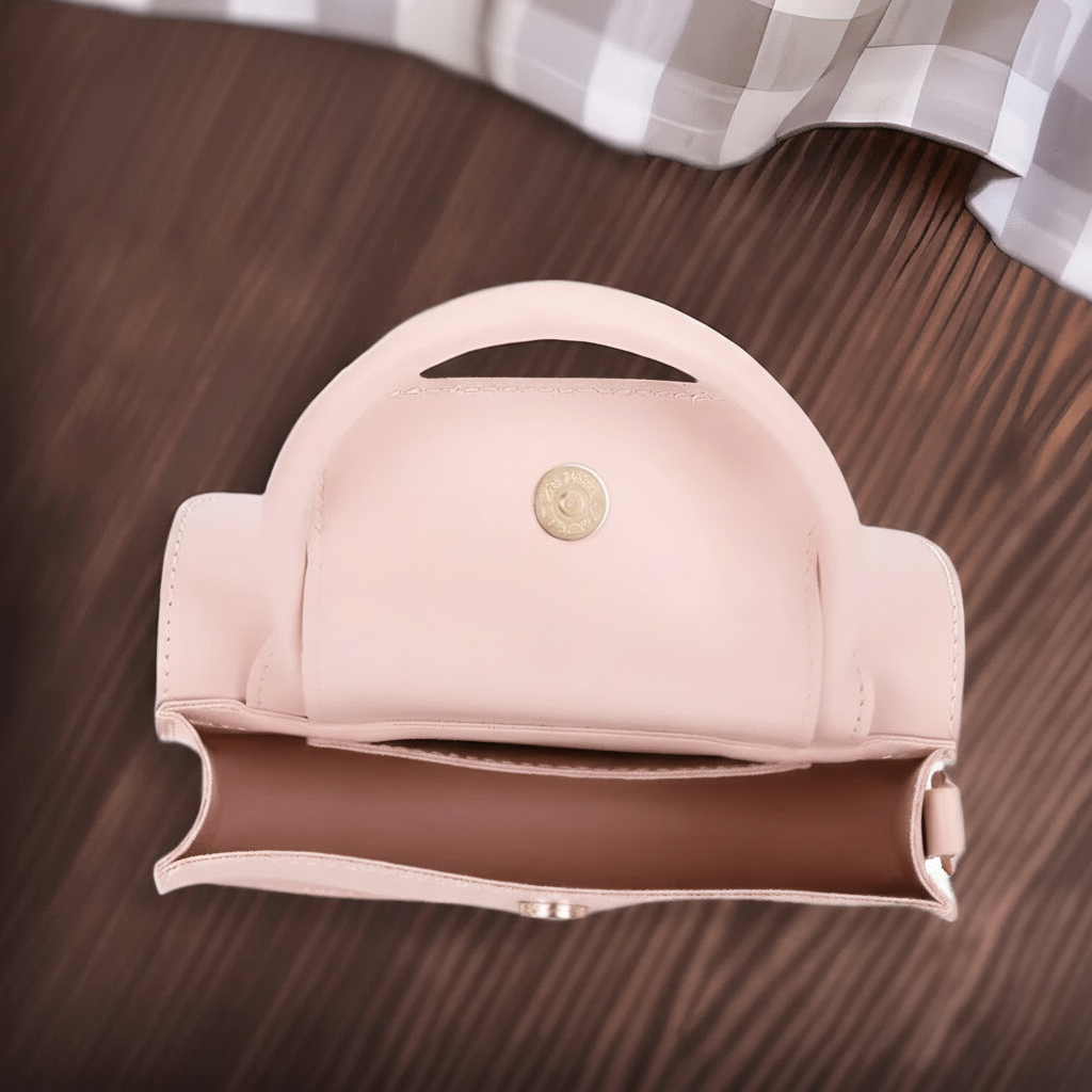 Karren - Women Flap closure with metallic button Handbag