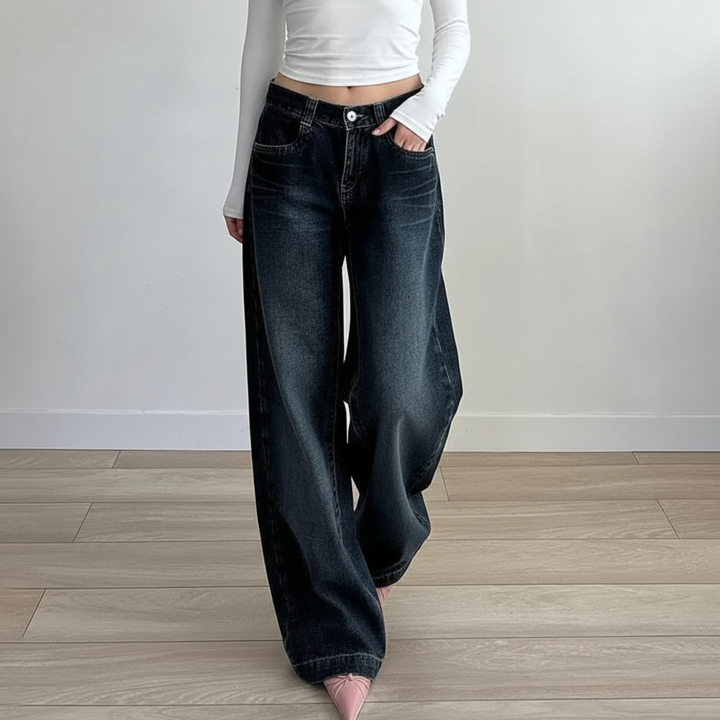Dalia - Women Wide-leg silhouette Jeans