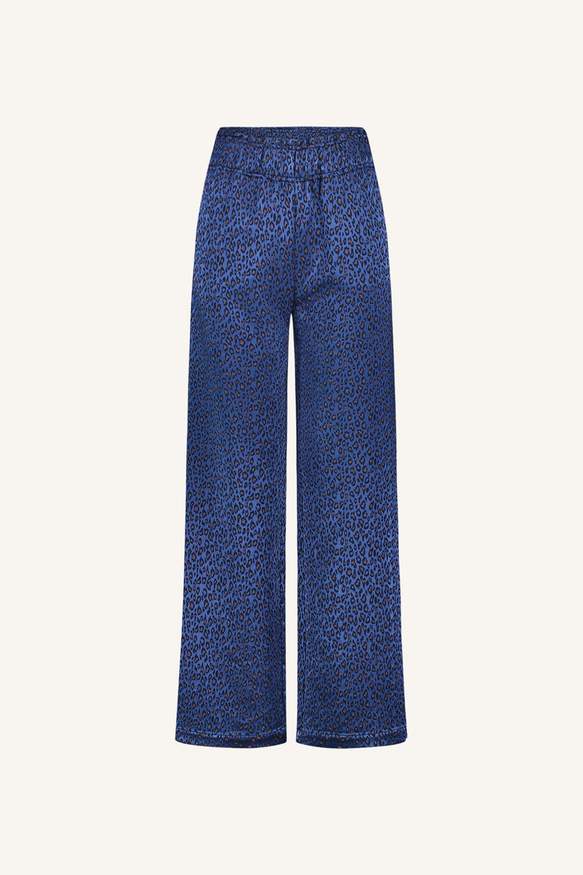 Rayleigh - Vrouwen Harige Gebreide Trui en Wijde Broek Outfit