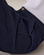 Felisa - Vrouwen Wijdvallend Silhouet Jeans en T-shirt Set