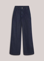 Felisa - Vrouwen Wijdvallend Silhouet Jeans en T-shirt Set