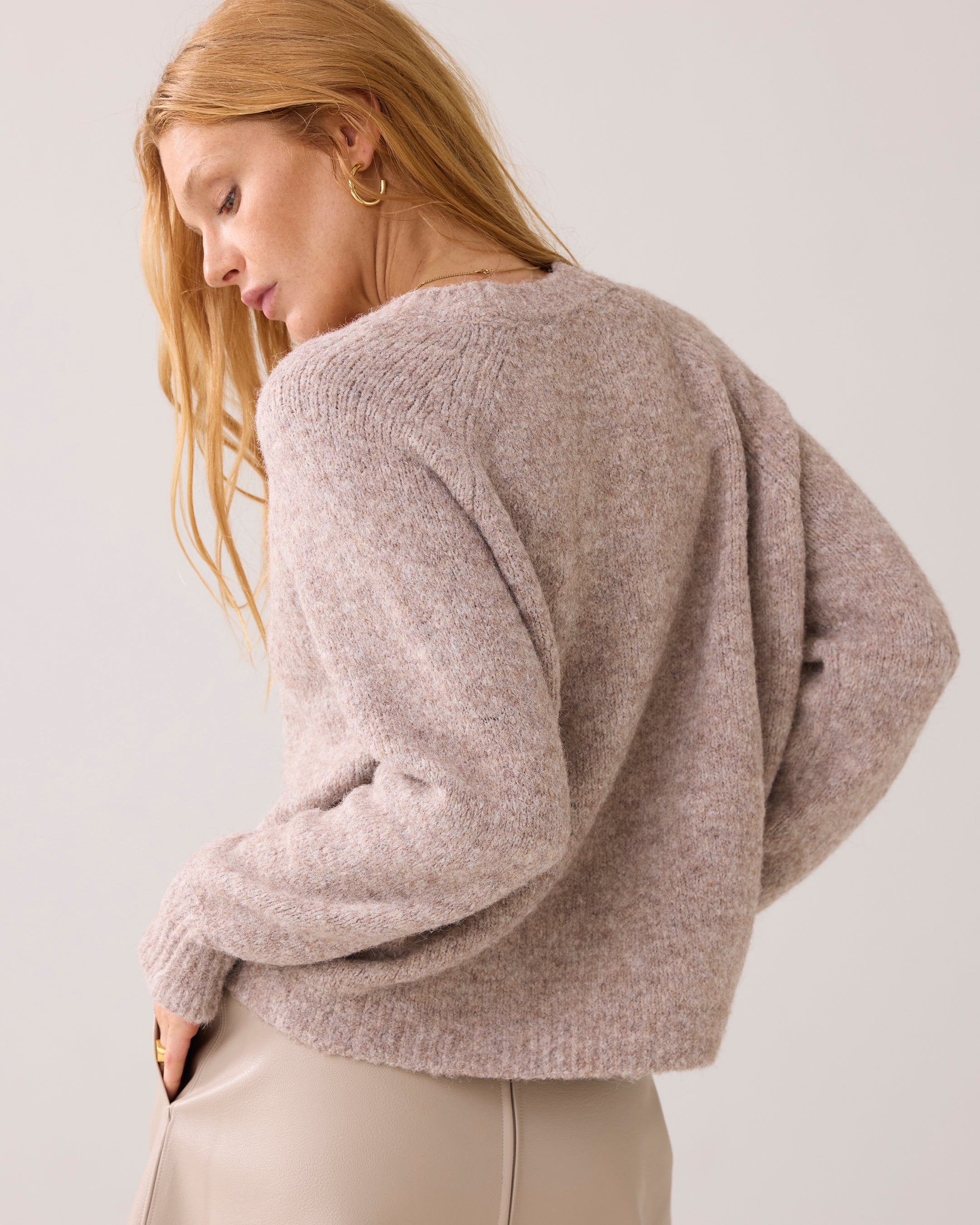 Gregoria - Dames Vest met Goudkleurige Knopen