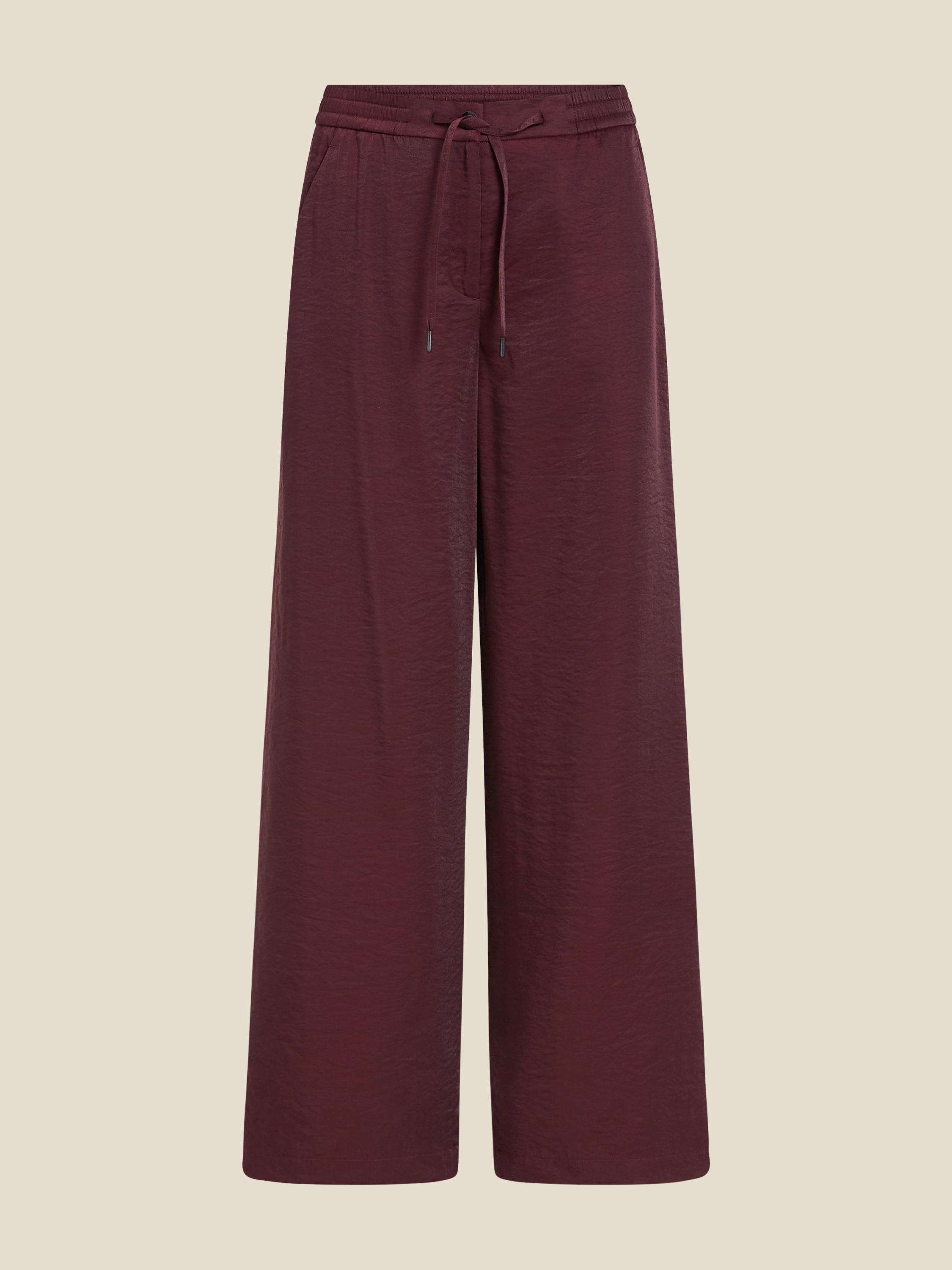 Jessika - Dames Wijdvallende Satijnen Broek