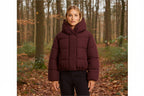 Ryan - Dames Gewatteerde Jas met Oversized Gestructureerde Capuchon