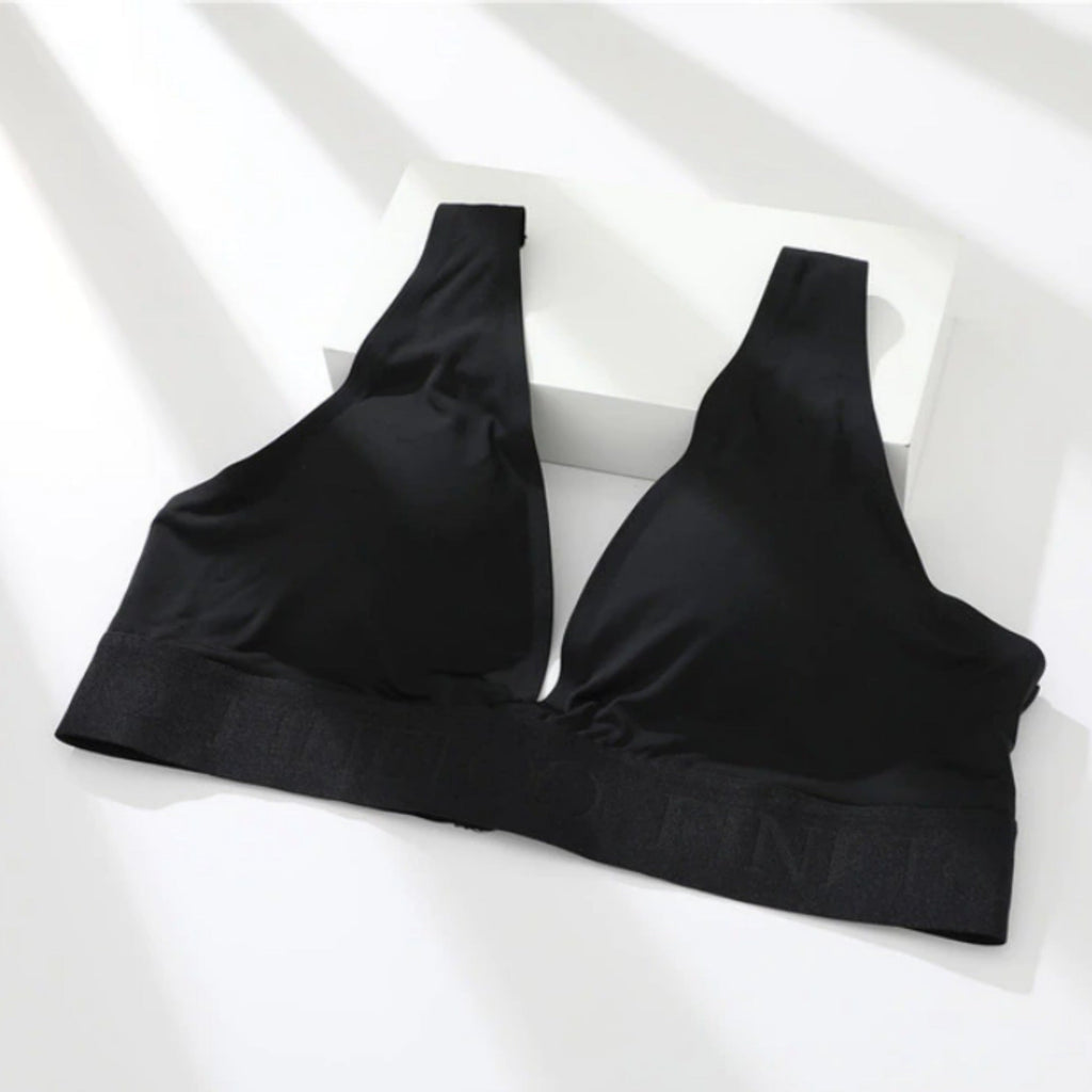 Sueann - Dames Deep V-neck design met rugsluiting Bralette