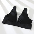 Sueann - Dames Deep V-neck design met rugsluiting Bralette