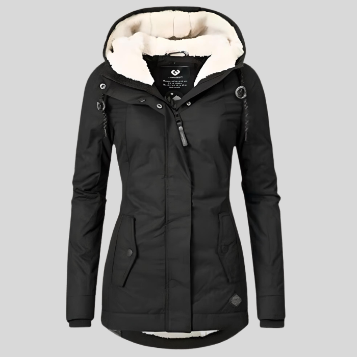 Rayne - Vrouwen Jas met Faux Shearling Voering
