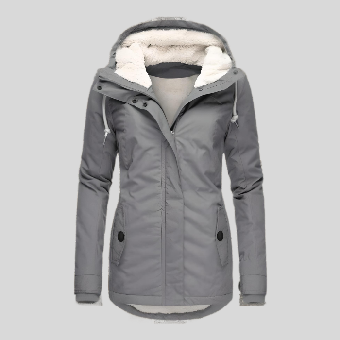Rayne - Vrouwen Jas met Faux Shearling Voering