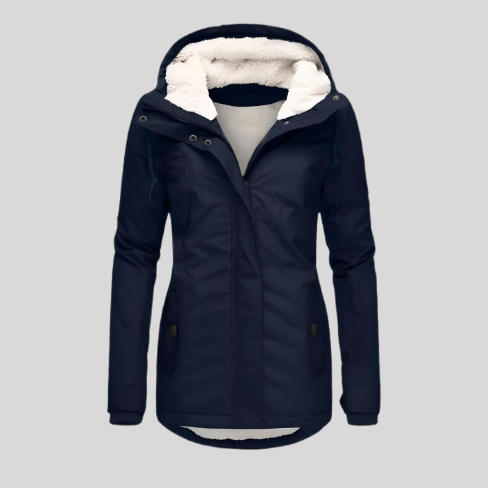 Rayne - Vrouwen Jas met Faux Shearling Voering