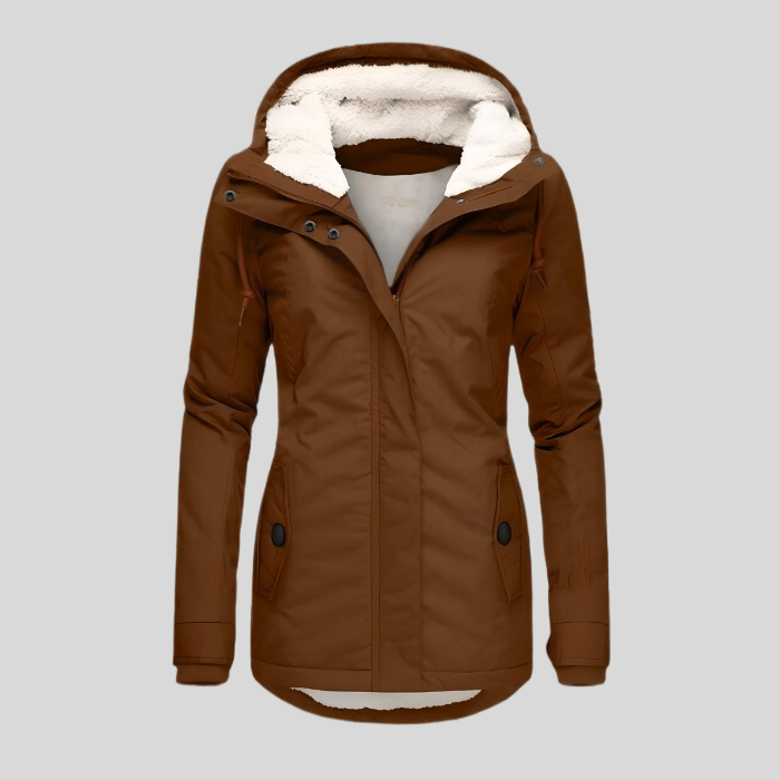 Rayne - Vrouwen Jas met Faux Shearling Voering