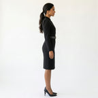 Lange mouwen | Wikkeljurk | Dames | Sienna