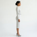 Lange mouwen | Wikkeljurk | Dames | Sienna