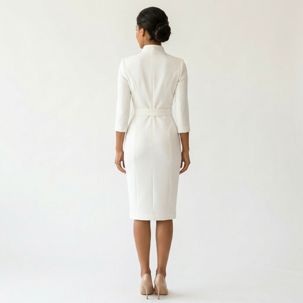 Lange mouwen | Wikkeljurk | Dames | Sienna