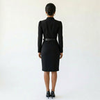 Lange mouwen | Wikkeljurk | Dames | Sienna