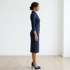 Lange mouwen | Wikkeljurk | Dames | Sienna