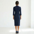 Lange mouwen | Wikkeljurk | Dames | Sienna
